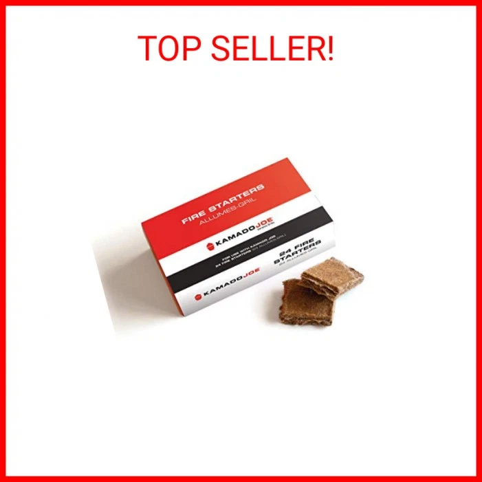 Cubo de cera inodora totalmente natural Kamado Joe parafina pura iniciadores de fuego, hecho para un Foto 1 de 2
