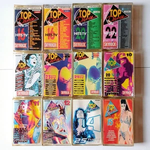 TOP DANCE Lot of 12 K7 Audio Cassette Special Compilation DANCE MUSIC/HOUSE 90's - Picture 1 of 14
