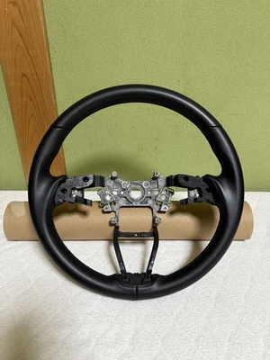 Honda ZE4 Insight leather steering wheel INSIGHT black stitch GS111-17550 GS120- - Image 1 of 4