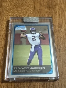 Tavaris Jackson 2006 Bowman Chrome Uncirculated Rookie #d /519 Minnesota Vikings - Picture 1 of 4