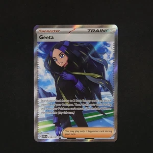 Holograma Geeta Ultra Raro 218/197 Obsidian Flames - Imagen 1 de 2