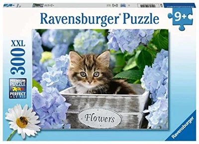 Ravensburger 300-Piece Jigsaw Puzzle Flowers and Kittens 12894 5from JP - Image 1 of 3