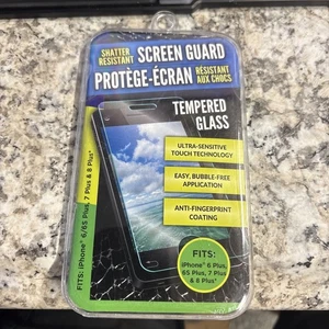 Protector de pantalla de vidrio templado resistente a roturas para iPhone, 6 Plus/ 7 Plus/8 Plus - Imagen 1 de 2