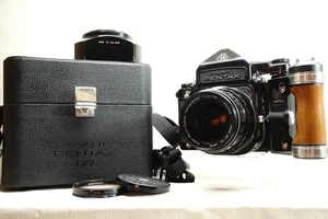 Meter funktioniert [NEUWERTIG] Pentax 6 x 7 TTL analoge Kamera SMC T 105mm f2.4 Objektiv aus Japan - Bild 1 von 24