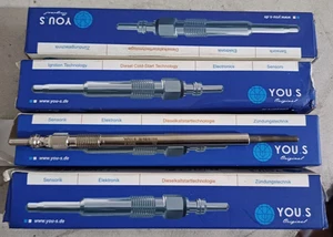 4 Stk Original Glühkerzen MERCEDES E-KLASSE (W212) (S212) 200 220 250 CDI Y.S129 - Bild 1 von 4