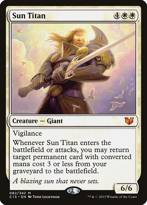 Sun Titan - Commander 2015 | MTG Card - Image 1 of 1