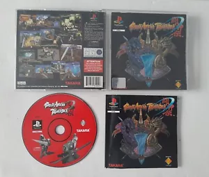 BATTLE ARENA TOSHINDEN PS1 GAME ORIGINAL BLACK LABEL GOOD CONDITION COMPLETE - Picture 1 of 1