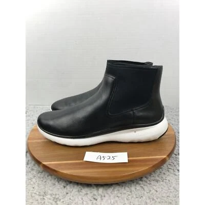 Bota Chelsea diaria informal de cuero negra Cole Haan 3.ZeroGrand para mujer 10 B W14131 Foto 1 de 4