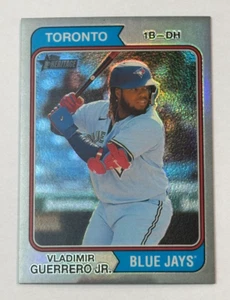 2023 Topps Heritage cromo plata refractor #460 Vladimir Guerrero Jr/374 - Imagen 1 de 2