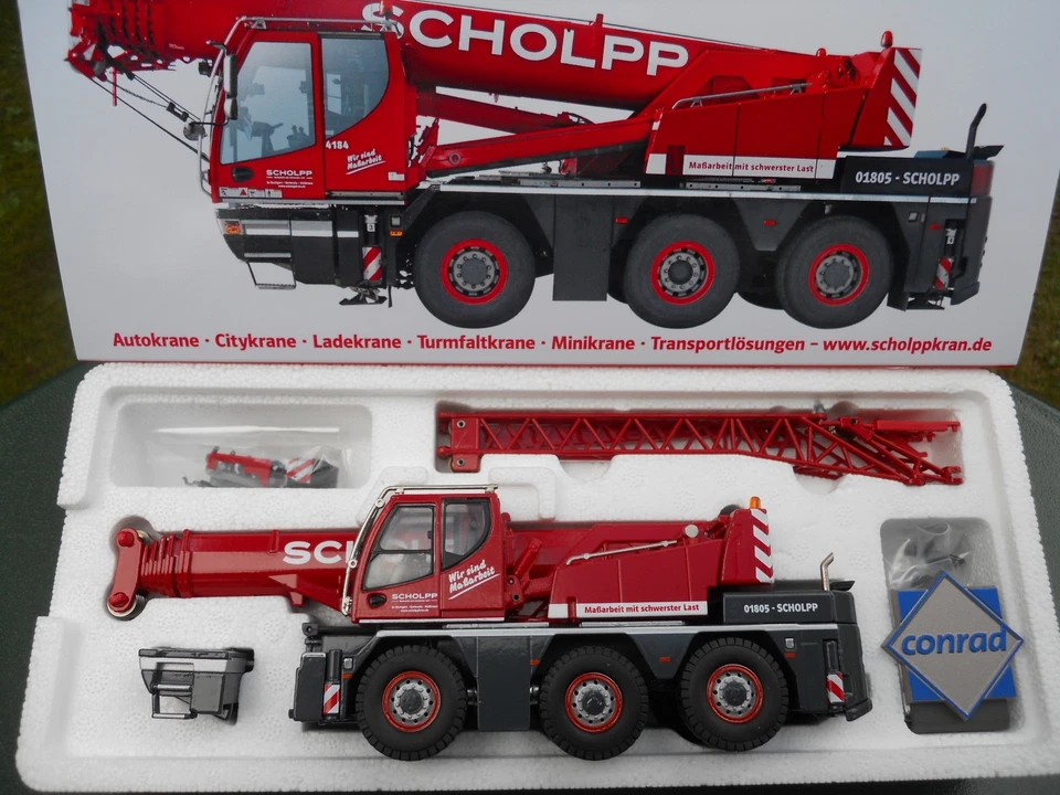 Liebherr LTC 1045-3.1 Autogru Wiemann #2109.7 Conrad 1 50 Conf. Orig.
