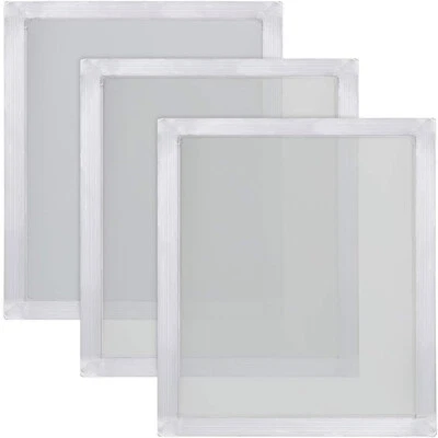 Marcos de serigrafía de aluminio de 3 piezas de 20 x 24 pulgadas con malla blanca 160 Foto 1 de 3