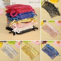 Luxury Organza Gift Bags Wedding Party Favour Jewellery Packing Pouches Bag