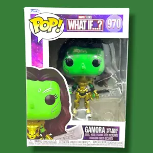 Funko Pop Gamora 970 Marvel Studios What If Bobble-Head Figura in vinile - Foto 1 di 3