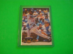 MOISES ALOU MONTREAL EXPOS) 1994 PINNACLE SAMPLE CARD #7