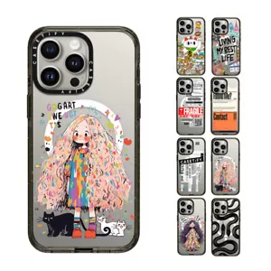 For iPhone 16 Pro Max 15 14 13 12 Snake Graffiti Magnetic Shockproof Phone Case - Picture 1 of 33