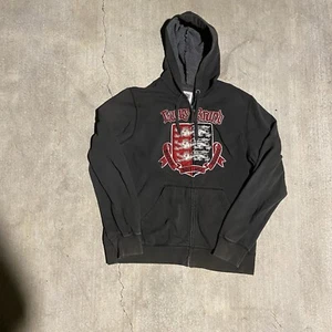 Vintage Y2K LUCKY BRAND Zip-Up Hoodie Jacket Sweater - Picture 1 of 3