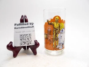 De colección Star Wars 1977 Burger King vaso droide R2-D2 y C-3PO A New Hope - Imagen 1 de 3