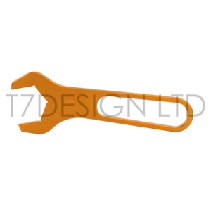T7Design AN16 AN Aluminium Spanner/Wrench - Anodized Gold - Picture 1 of 3
