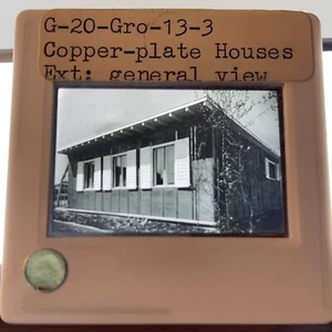 Walter Gropius "Cooper Plate Houses" Architektur 35mm Dia - Bild 1 von 3