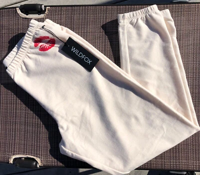 Pantalones deportivos Wildfox Smooches Knox talla grande nuevos con etiquetas Foto 1 de 4