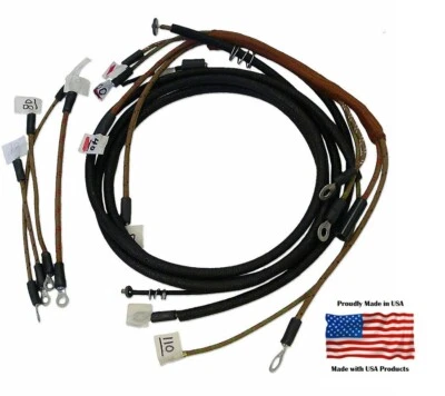 Complete Wiring Harness Allis Chalmers G Original 6v Generator & relay - Image 1 of 3