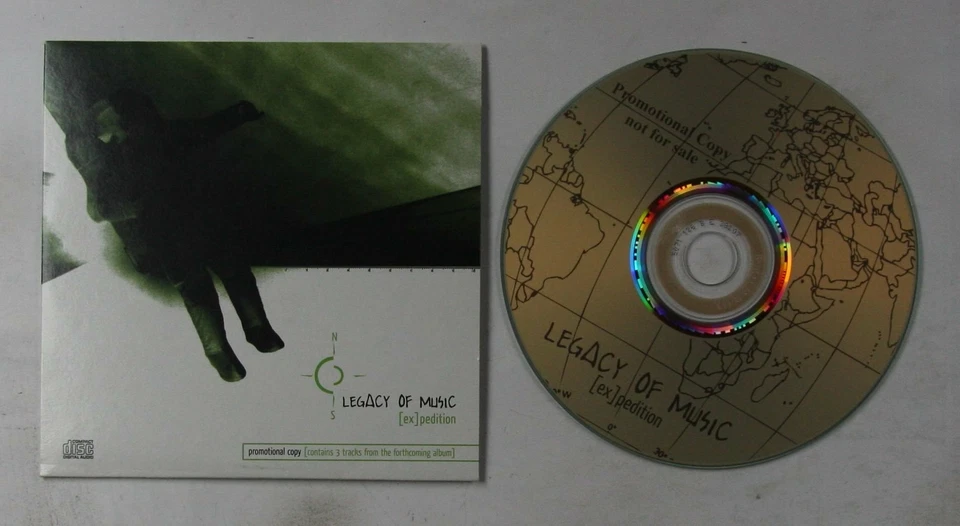 Legacy Of Music Expedition - Sampler GER Adv Cardcover CDR-Single 2007 EBM Synth - Bild 1 von 1
