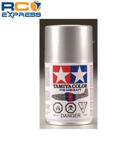 Tamiya Aircraft Spray AS-12 Bare Metal Slvr Acrylic TAM86512 - Picture 1 of 1