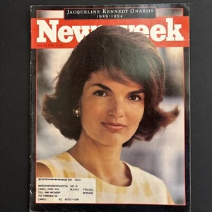 NEWSWEEK Magazine May 30, 1994 Jackie Kennedy Onassis 1929-1994 - Picture 1 of 4