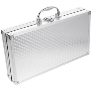 Hard Briefcases Carrying Aluminum Toolbox Travel Lockable Metal Flight Locking - Bild 1 von 12