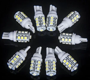 10 pcs, T10 Wedge 1.2W Bulb pure white LED for Malibu 12V DC Landscape Light - Picture 1 of 12