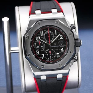 Audemars Piguet Royal Oak Offshore “Vampire” 42mm 26470ST 2017 Box & Papers - Picture 1 of 12