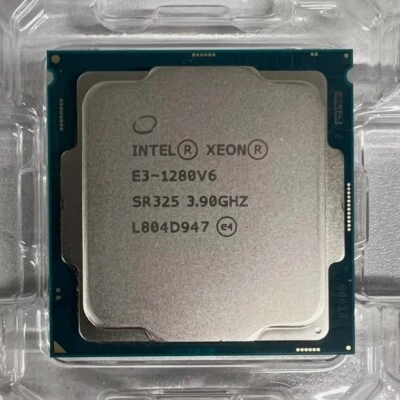 Intel Xeon E3-1280V6 LGA1151 CPU Processor Quad-Core SR325 - Image 1 of 4
