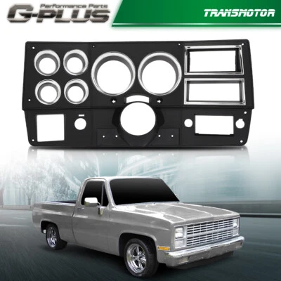 Fit For 84-87 Chevrolet GMC Truck Gauge Instrument Dash Bezel Trim With A/C - Image 1 of 4