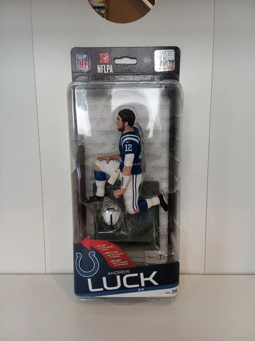 Andrew Luck Indianapolis Colts McFarlane Action Figure NIB NFL Series 36 Cover