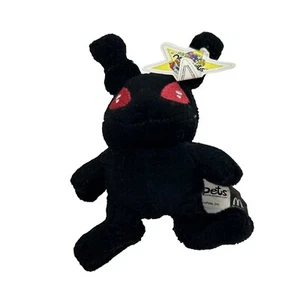 Peluche de juguete Grundo McDonalds negro sombra Neopets vintage relleno con etiqueta - Imagen 1 de 2