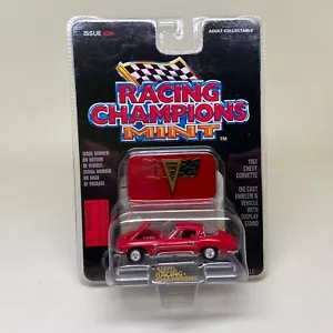 RACING CHAMPIONS MINT -1963 CHEVY CORVETTE--RED--SEALED ON CARD-ISSUE#36 - Picture 1 of 5