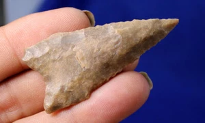 Dalton Clásico Certificado de Autenticidad Auténtico Prehistórico Punta de Flecha Artefacto Nativo Indio Paleo - Imagen 1 de 7