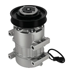 Sistema de compresor de aire acondicionado para Kia Rio 2012-2017 276074 polea de aluminio de 6 ranuras - Imagen 1 de 12