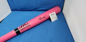 Louis Gossett Jr Signed Rawlings Baseball Bat COA/Holo/Pic  Cleveland Indians - Picture 1 of 6