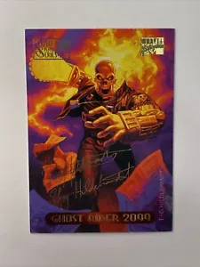 1994 Marvel Masterpieces Gold Foil Signature Series # 43 Ghost Rider 2099 - Picture 1 of 2