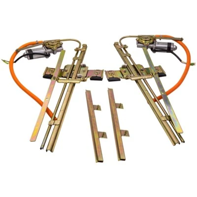 Flat Glass Window Compatible Power Window Kit for 2 Doors Universal - image 1 of 4