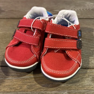 Surprise by Stride Rite Niño Pequeño Curtidor Rojo Zapatos Zapatilla Talla 4 Foto 1 de 4