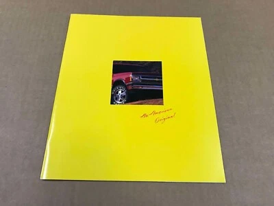 Folheto vintage 1992 Chevrolet S-10 Blazer concessionária vendedor - Imagem 1 de 4