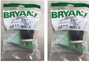 (LOT OF 2) Bryant 72120NP Locking Plug L21-20 - NEW - Picture 1 of 4