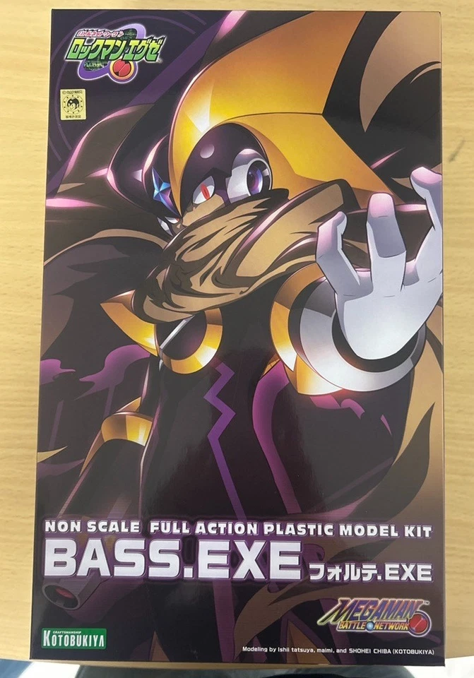 Kotobukiya ‎KP709 MegaMan EXE Forte.EXE H148mm Kit de plástico sin escala Foto 1 de 4