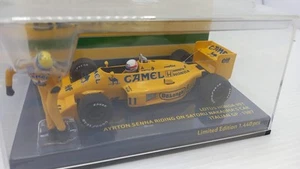 MIN540874311 Minichamps Lotus Honda 99T A. Senna Italian GP 1987 1/43 - Foto 1 di 4
