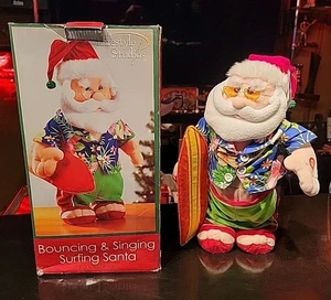 Lifestyles Studio Canto Danza Surfing Babbo Natale con scatola originale 15 pollici spedizione veloce - Foto 1 di 11
