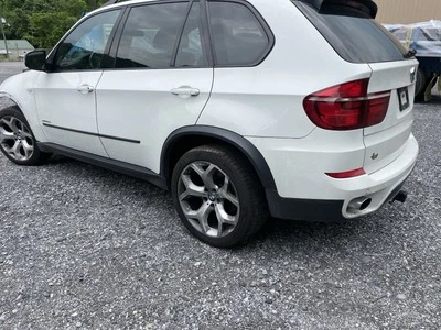 BMW E70 X5 2007-2013 conjunto de panel de carcasa de puerta delantera izquierda del lado del conductor blanco OEM Foto 1 de 2