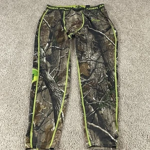 Under Armour Base Layer Pants Mens 2XL Camo AP HD Scent Control Hunting F90 - Picture 1 of 13