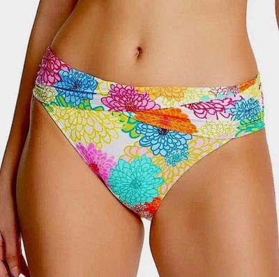 NWT Bleu Rod Beattie Sarong Hipster Bikini Bottom size 12 FRESH PICKS Floral - Image 1 of 4